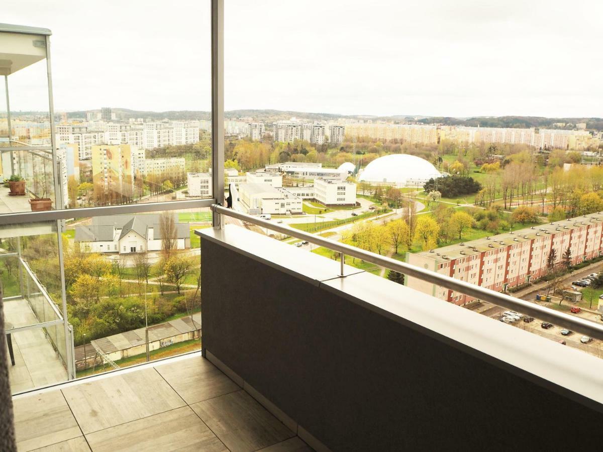 Apartament Widok Lägenhet Gdańsk Exteriör bild