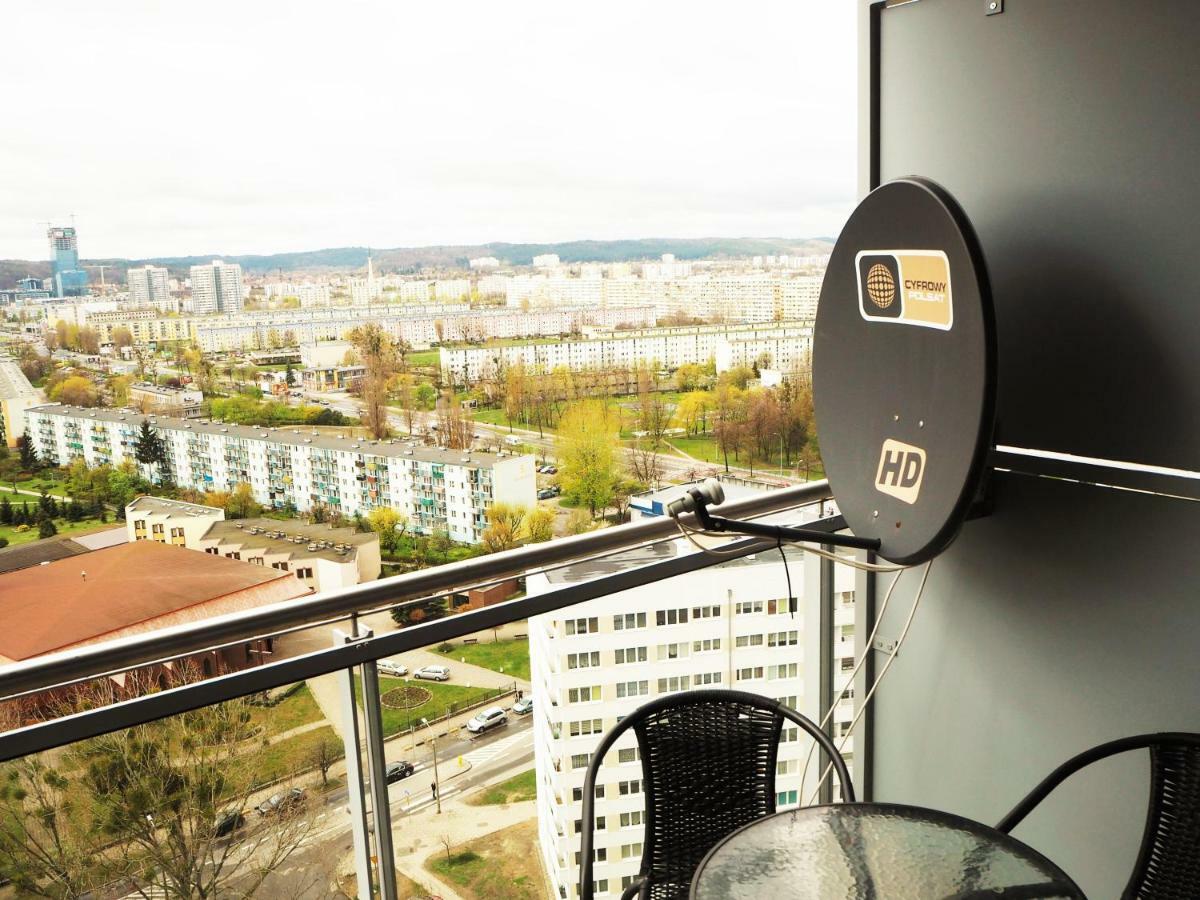 Apartament Widok Lägenhet Gdańsk Exteriör bild