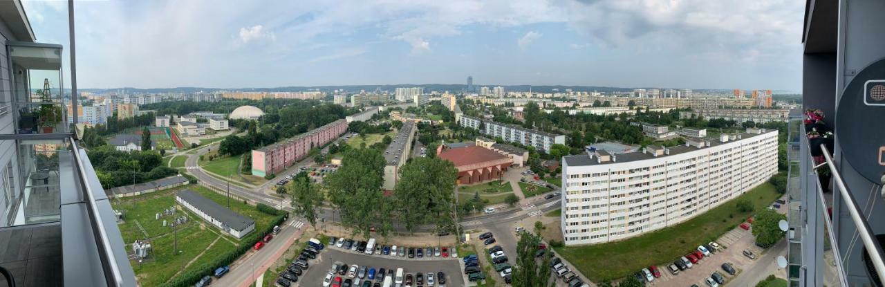 Apartament Widok Lägenhet Gdańsk Exteriör bild